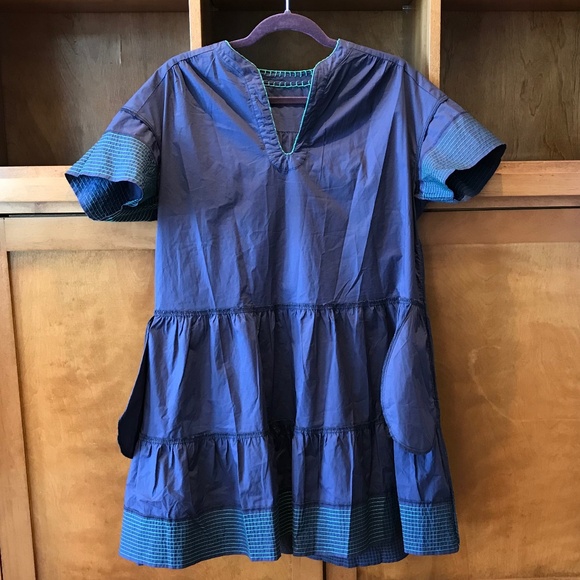 NWT TUCKERNUCK POMANDER PLACE NAVY DRESS - Picture 4 of 13